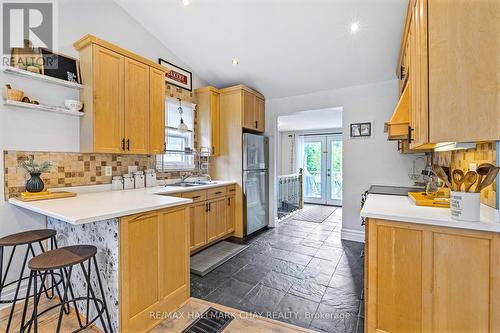 6 George Street, Orillia, ON - Indoor Photo Showing Kitchen With Double Sink