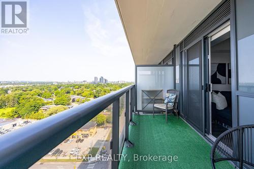 1511 - 30 Samuel Wood Way, Toronto, ON - Outdoor With Balcony With View With Exterior