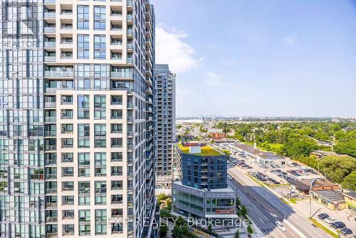 1511 - 30 Samuel Wood Way, Toronto, ON - Outdoor With Balcony With Facade