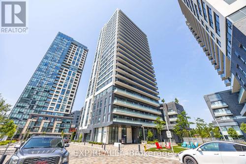 1511 - 30 Samuel Wood Way, Toronto, ON - Outdoor With Balcony With Facade