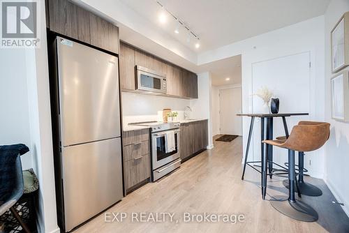 1511 - 30 Samuel Wood Way, Toronto, ON - Indoor Photo Showing Kitchen With Stainless Steel Kitchen