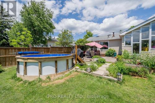 9 Jessop Court, Halton Hills, ON - Outdoor With Above Ground Pool