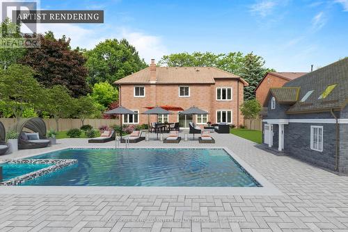 32 Addington Square, Markham, ON - Outdoor With In Ground Pool