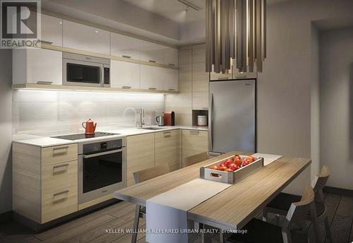 1604 - 10 Deerlick Court, Toronto, ON - Indoor Photo Showing Kitchen With Upgraded Kitchen