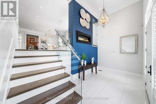 111 Codsell Avenue, Toronto, ON - Indoor Photo Showing Other Room With Fireplace