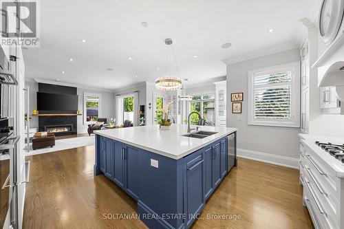 111 Codsell Avenue, Toronto, ON - Indoor Photo Showing Kitchen With Double Sink With Upgraded Kitchen