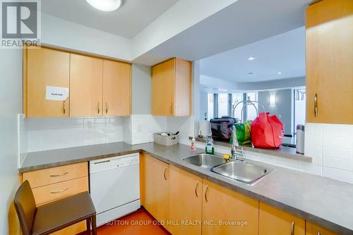 1517 - 255 Richmond Street E, Toronto (Moss Park), ON - Indoor Photo Showing Kitchen With Double Sink