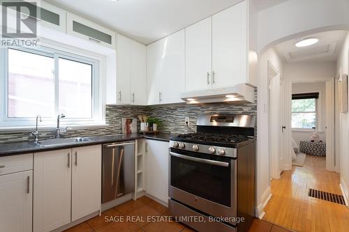 54 Derwyn Road, Toronto, ON - Indoor Photo Showing Kitchen With Stainless Steel Kitchen With Double Sink