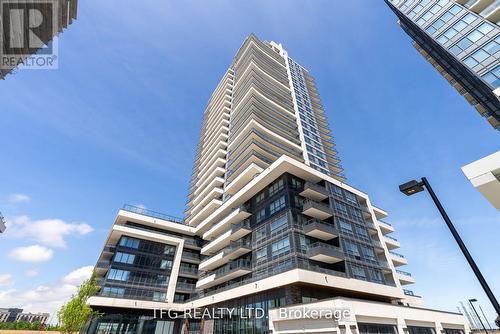 1104 - 1455 Celebration Drive, Pickering, ON - Outdoor With Balcony With Facade