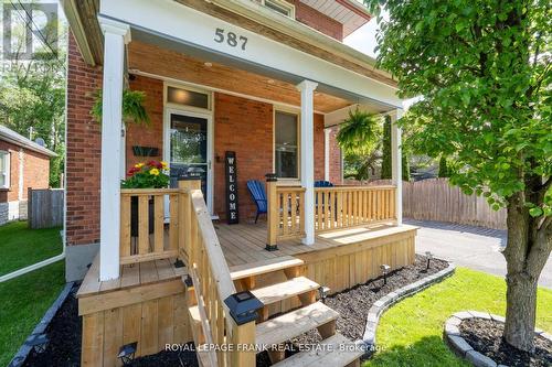 587 King George Street, Peterborough, ON - Outdoor With Deck Patio Veranda