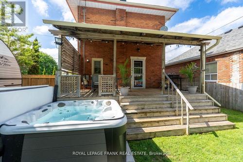 587 King George Street, Peterborough, ON - Outdoor With Deck Patio Veranda With Exterior