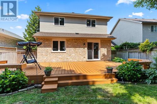 346 White Sands Drive, London, ON - Outdoor With Deck Patio Veranda With Exterior