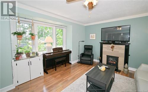 101 Pugh Street, Fredericton, NB - Indoor Photo Showing Other Room With Fireplace