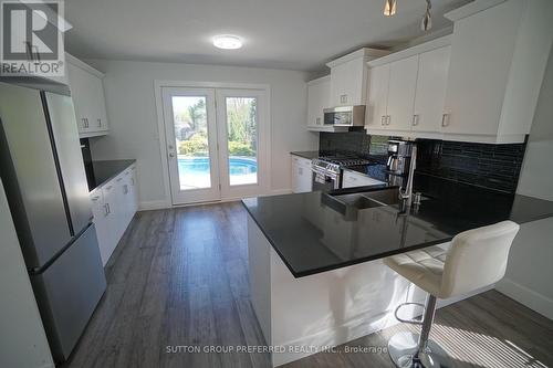 649 Inverness Avenue, London, ON - Indoor Photo Showing Kitchen With Double Sink