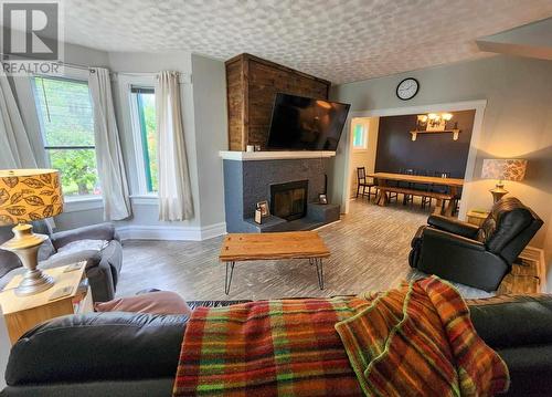 21 Beavis Ter, Temiskaming Shores, ON - Indoor Photo Showing Living Room With Fireplace
