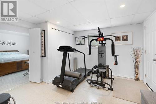 958 Erie Avenue West, Kingsville, ON - Indoor Photo Showing Gym Room