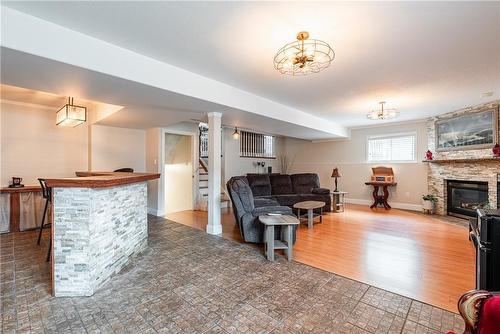8076 Spring Blossom Drive, Niagara Falls, ON - Indoor With Fireplace