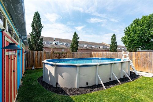 8076 Spring Blossom Drive, Niagara Falls, ON - Outdoor With Above Ground Pool With Backyard