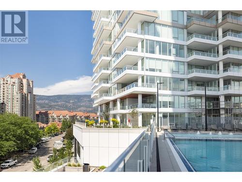 1191 Sunset Drive Unit# 2705, Kelowna, BC - Outdoor With Balcony