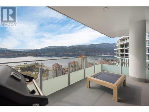 1191 Sunset Drive Unit# 2705, Kelowna, BC - Outdoor With Body Of Water With Balcony With View With Exterior