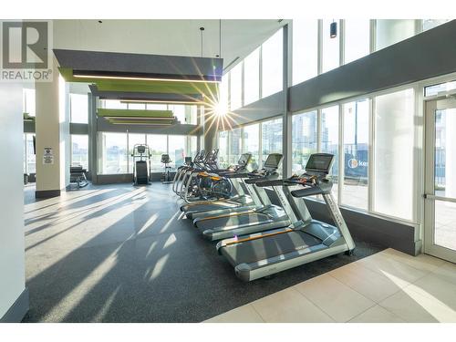 1191 Sunset Drive Unit# 2705, Kelowna, BC - Indoor Photo Showing Gym Room