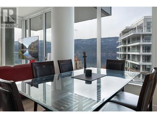 1191 Sunset Drive Unit# 2705, Kelowna, BC - Indoor Photo Showing Dining Room