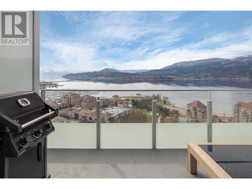 1191 Sunset Drive Unit# 2705, Kelowna, BC - Outdoor With Body Of Water With Balcony With View