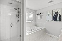 Large glass enclosed walk-in shower in ensuite! - 