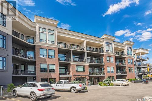 305 404 Cartwright Street, Saskatoon, SK - Outdoor With Balcony With Facade