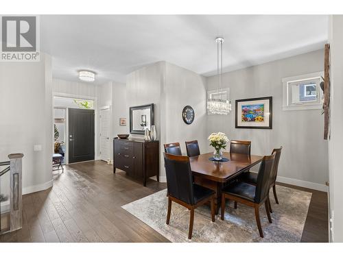 1836 Tower Ranch Boulevard Unit# 27, Kelowna, BC - Indoor Photo Showing Dining Room