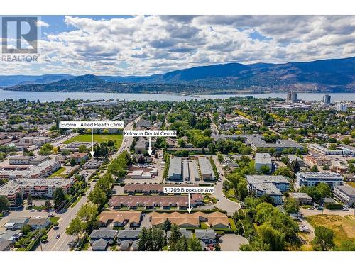 1209 Brookside Avenue Unit# 3, Kelowna, BC - Outdoor With Body Of Water With View