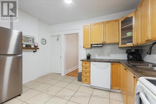 917 Broadview Avenue, Toronto, ON - Indoor Photo Showing Kitchen With Double Sink