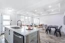 107 Ivon Avenue, Hamilton, ON  - Indoor Photo Showing Kitchen With Double Sink 