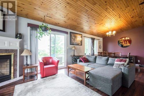 105 Bate Road, Quinte West, ON - Indoor Photo Showing Living Room With Fireplace