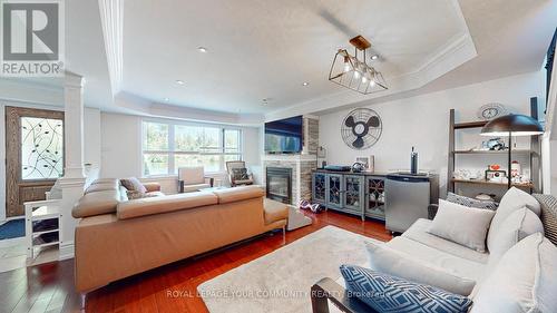 14795 Ninth Line, Whitchurch-Stouffville (Stouffville), ON - Indoor Photo Showing Living Room With Fireplace