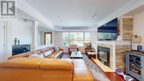 14795 Ninth Line, Whitchurch-Stouffville, ON - Indoor Photo Showing Living Room With Fireplace