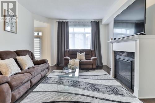 2173 Grainger Loop, Innisfil, ON - Indoor Photo Showing Living Room With Fireplace