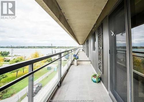 5125 Riverside Drive Unit# 504, Windsor, ON - Outdoor With Body Of Water With View With Exterior