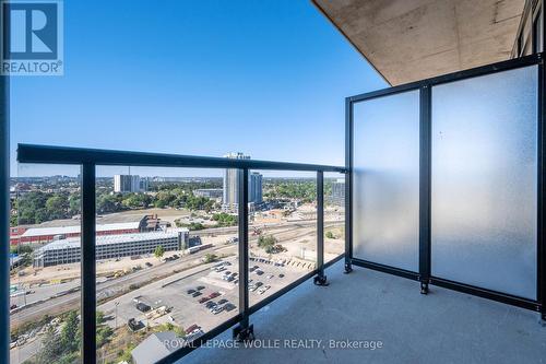 2310 - 108 Garment Street, Kitchener, ON -  With Balcony With View