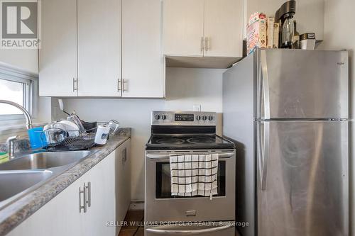 707 - 4673 Jane Street, Toronto (Black Creek), ON - Indoor Photo Showing Kitchen With Double Sink