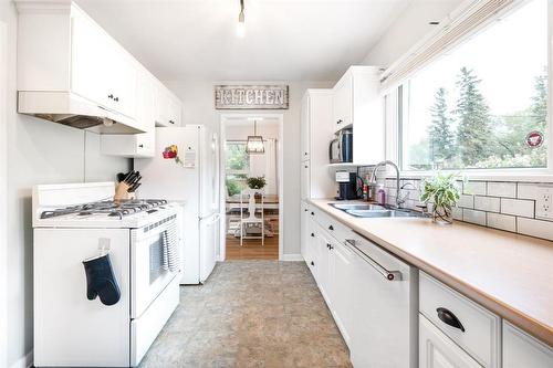 41 Turner Avenue, Winnipeg, MB - Indoor Photo Showing Kitchen With Double Sink