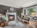 126 Queensdale Ave E, Hamilton, ON  - Indoor Photo Showing Living Room With Fireplace 