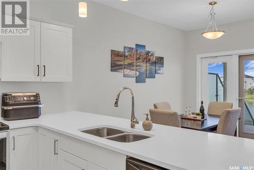 810 Kensington Boulevard, Saskatoon, SK - Indoor Photo Showing Kitchen With Double Sink