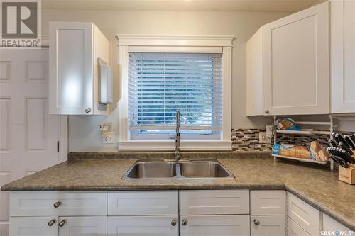 2503 Mcpherson Avenue, Saskatoon, SK - Indoor Photo Showing Kitchen With Double Sink