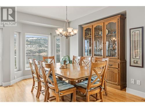 14225 Oyama Road, Lake Country, BC - Indoor Photo Showing Dining Room