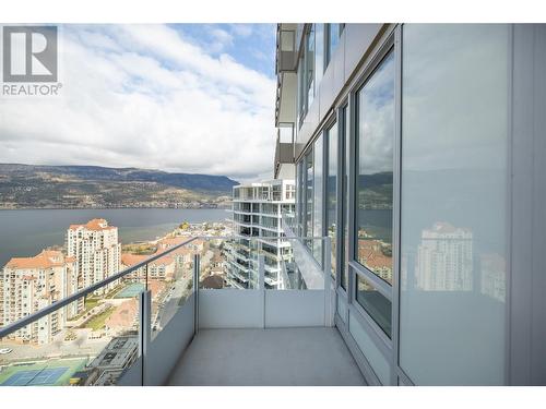 1191 Sunset Drive Unit# 2904, Kelowna, BC - Outdoor With Body Of Water With Balcony With View