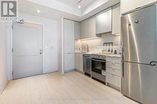 1003 - 10 Gibbs Road, Toronto, ON - Indoor Photo Showing Kitchen With Stainless Steel Kitchen