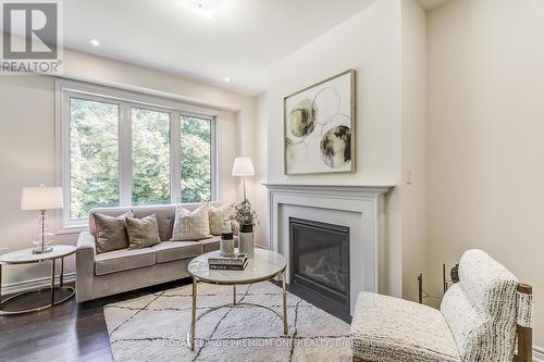 512 Black Cherry Crescent, Shelburne, ON - Indoor Photo Showing Living Room With Fireplace