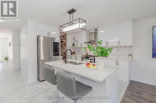 10 Pony Way, Kitchener, ON - Indoor Photo Showing Kitchen With Double Sink With Upgraded Kitchen