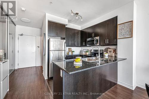 Ph1108 - 15 James Finlay Way, Toronto, ON - Indoor Photo Showing Kitchen With Double Sink With Upgraded Kitchen